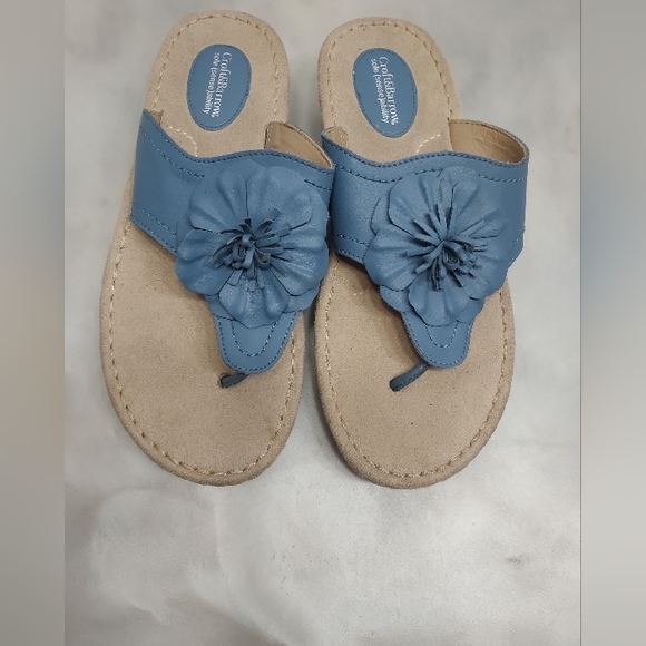 Croft & Barrow Sole(sense)ability Floral Slip-On Flip Flop Summer Size 9… - Picture 1 of 8